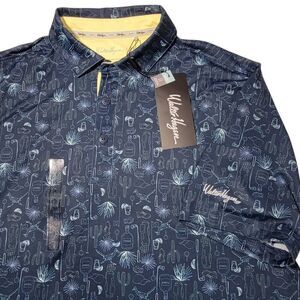 Walter Hagen Golf Polo Shirt Mens Size Small Desert Tequila Alcohol Stretch NEW